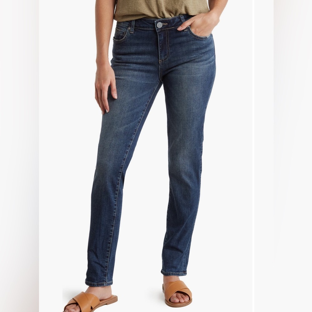 Kut Dark Denim Jeans - Katy Boyfriend style